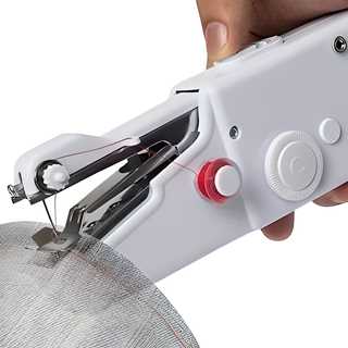 Electric Handy Stitch Sewing Handheld Cordless Portable Sewing Machine for Home Tailoring, Hand Machine | Mini Silai | White Hand Machine