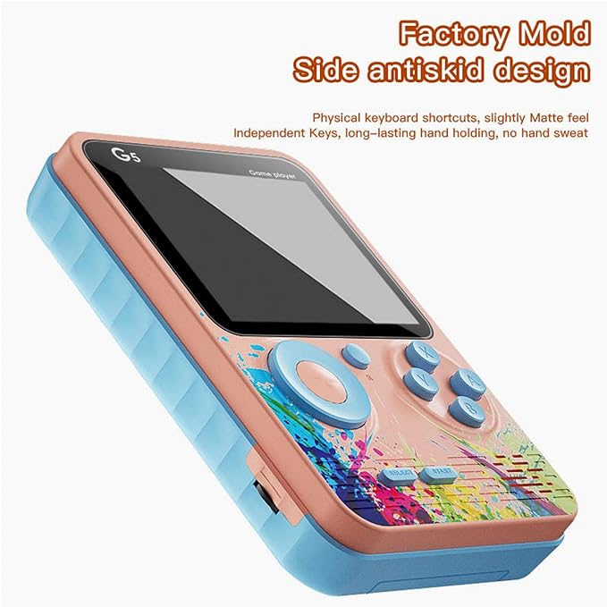 500 in 1 Retro Game Box Only for 1 Player, Handheld Classical Game PAD