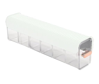 Wall Mounted Storage Box Organizer Multi Use Kitchen, Data Cable 6 Cell