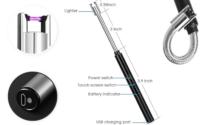 Rechargeable USB Candle Lighter