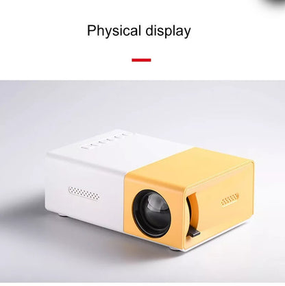 Home Cinema Grade Mini Micro LCD Portable Manual Focus 1080 Projector