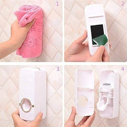 Detachable 5 Toothbrush Holders