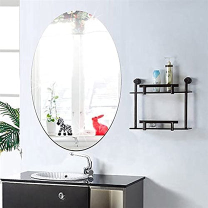 Bathroom Wall Sticker 3D Mirror